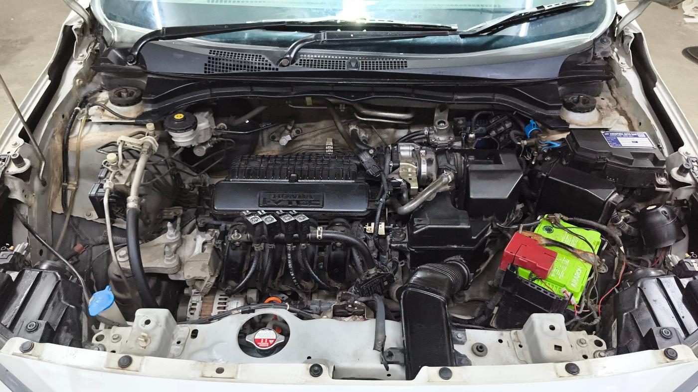 2022 Honda Amaze 1.2L I-VTEC E, CNG, Manual, 65,673 km, Engine View