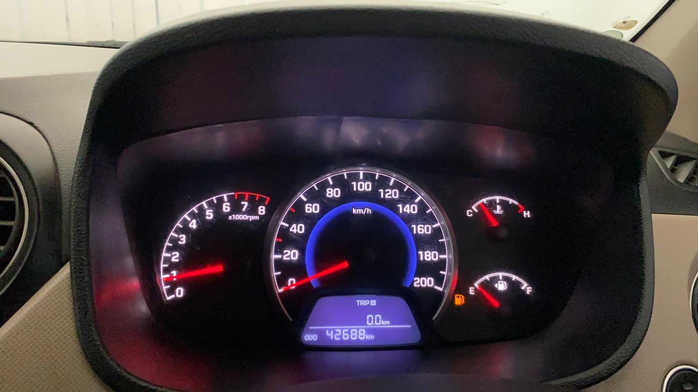 2016 Hyundai Grand i10 ASTA (O) 1.2 KAPPA VTVT, Petrol, Manual, 42,667 km, Odometer Image