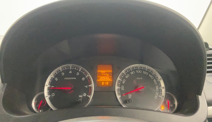 2015 Maruti Swift VXI, Petrol, Manual, 1,00,670 km, Odometer Image