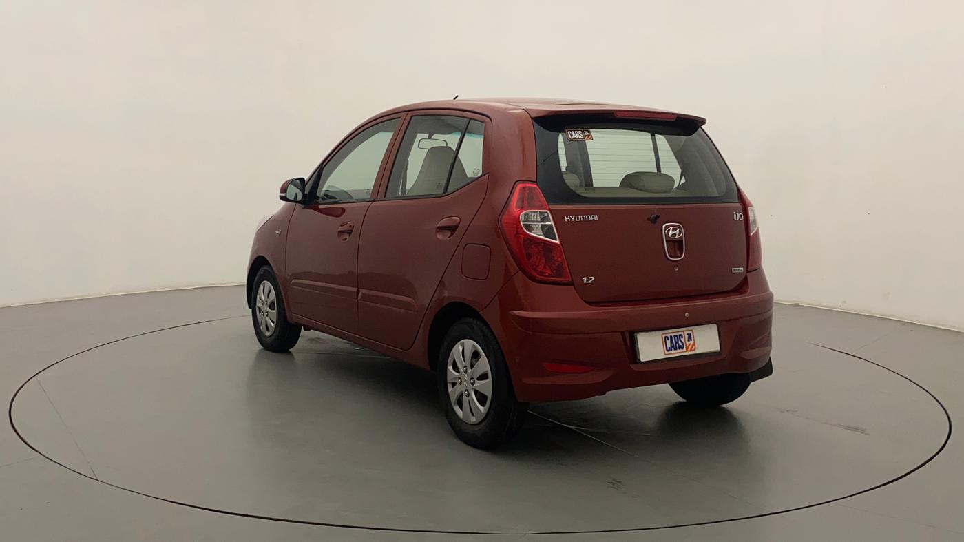 2012 Hyundai i10 SPORTZ 1.2, Petrol, Manual, 1,18,765 km, Left Back Diagonal