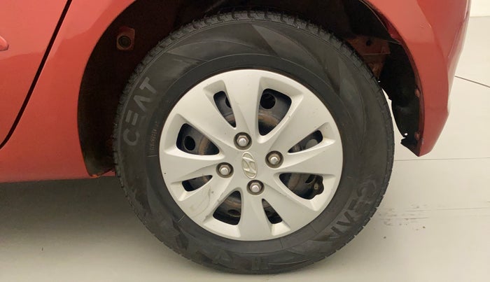 2012 Hyundai i10 SPORTZ 1.2, Petrol, Manual, 1,18,765 km, Left Rear Wheel