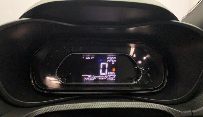 2022 Tata NEXON XZ PLUS (PREMIUM) DARK EDITION PETROL, Petrol, Manual, 24,447 km, Odometer Image