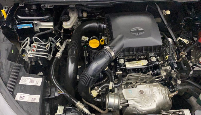 2022 Tata NEXON XZ PLUS (PREMIUM) DARK EDITION PETROL, Petrol, Manual, 24,447 km, Engine View - Right