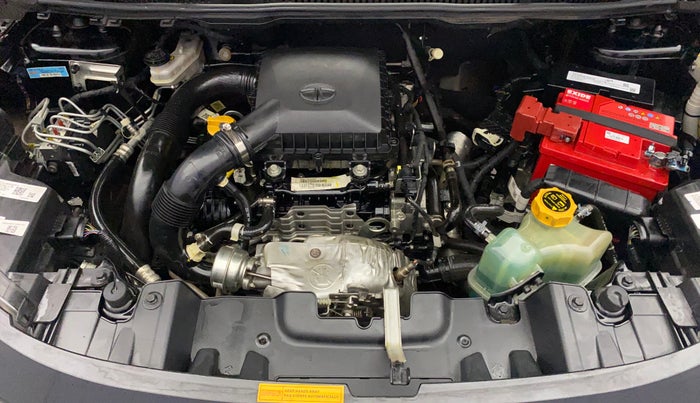 2022 Tata NEXON XZ PLUS (PREMIUM) DARK EDITION PETROL, Petrol, Manual, 24,447 km, Engine View