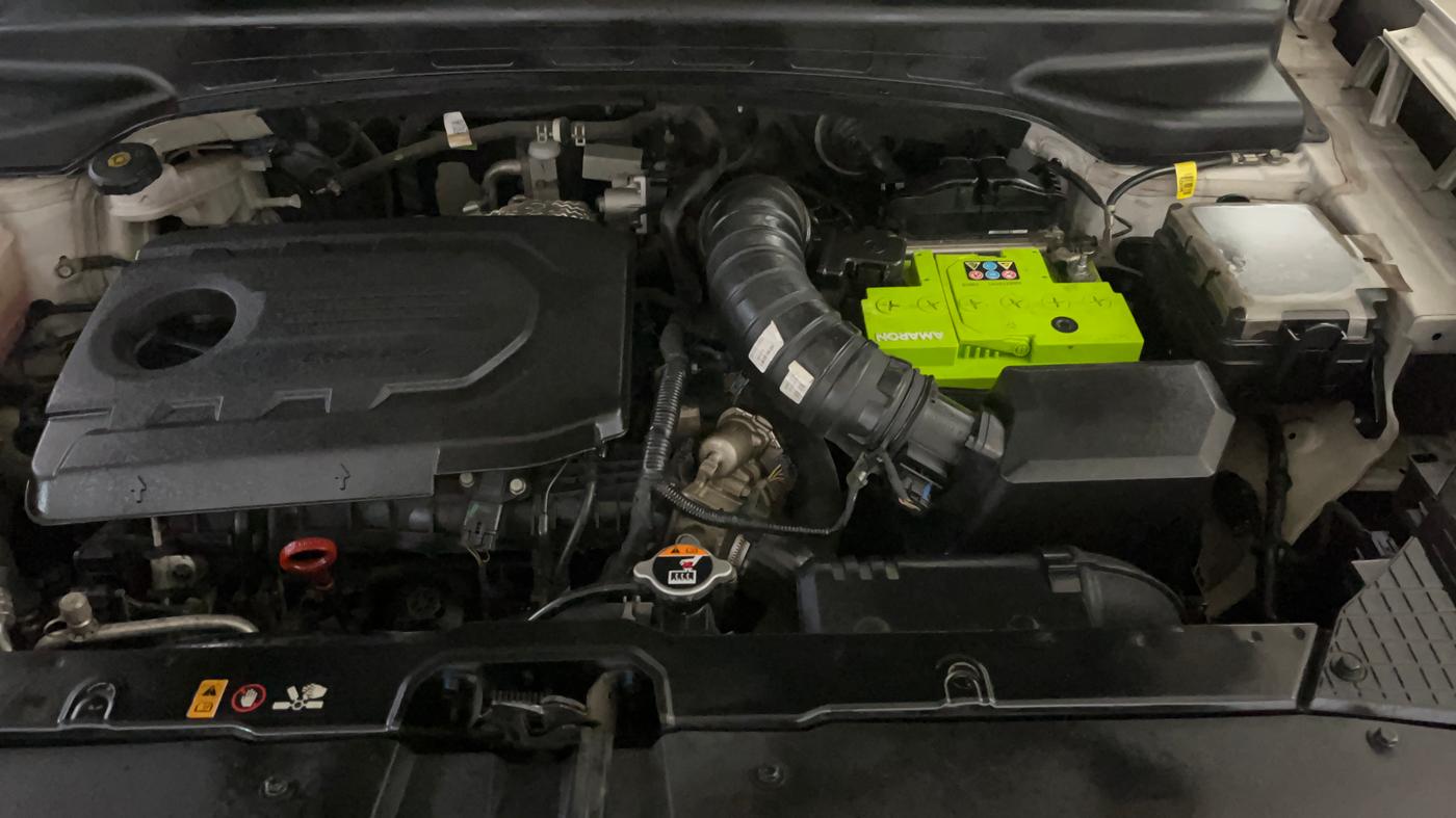 2021 Hyundai ALCAZAR 1.5 SIGNATURE (O) AT 6STR, Diesel, Automatic, 74,760 km, Engine View - Left