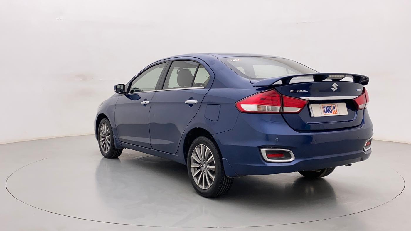 2018 Maruti Ciaz ALPHA  AT 1.5 SHVS PETROL, Petrol, Automatic, 56,035 km, Left Back Diagonal