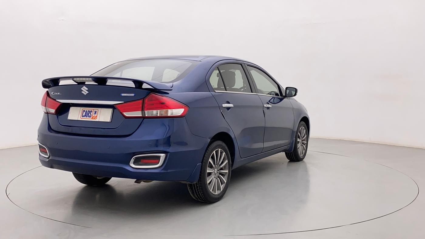 2018 Maruti Ciaz ALPHA  AT 1.5 SHVS PETROL, Petrol, Automatic, 56,035 km, Right Back Diagonal