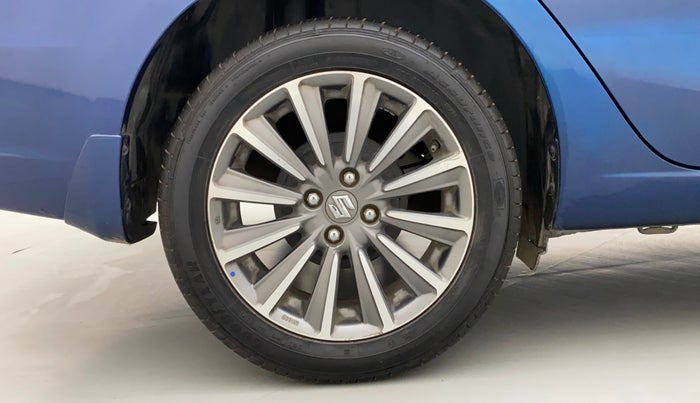 2018 Maruti Ciaz ALPHA  AT 1.5 SHVS PETROL, Petrol, Automatic, 56,035 km, Right Rear Wheel