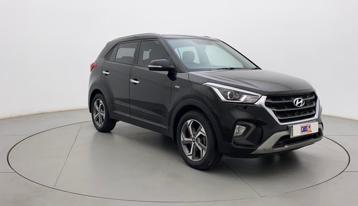 2018 Hyundai Creta SX AT 1.6 PETROL, Petrol, Automatic, 44,999 km, Right Front Diagonal
