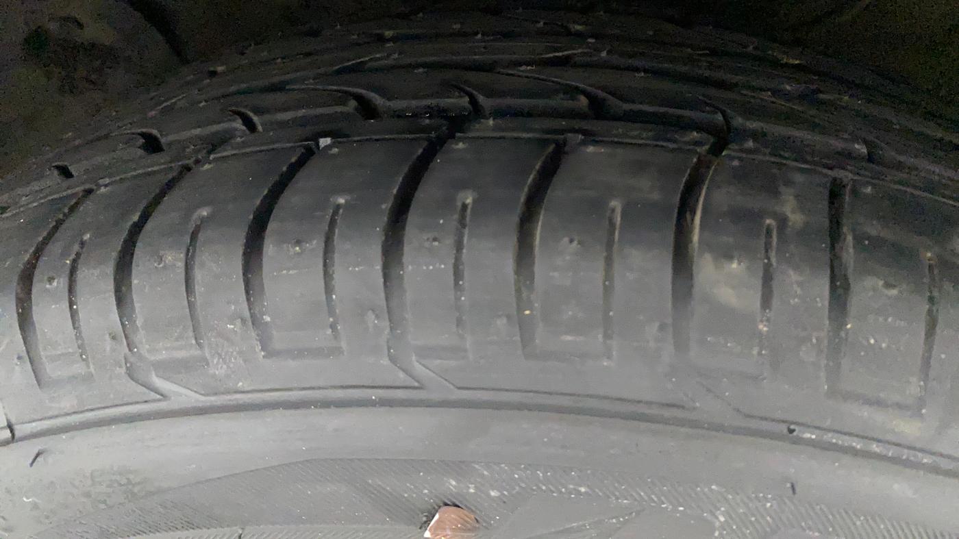 2018 Hyundai Creta SX AT 1.6 PETROL, Petrol, Automatic, 44,999 km, Left Front Tyre Tread
