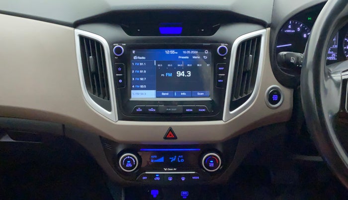 2018 Hyundai Creta SX AT 1.6 PETROL, Petrol, Automatic, 44,999 km, Air Conditioner