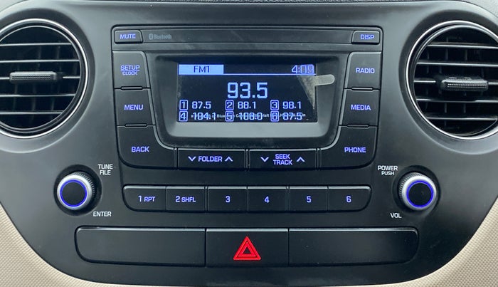 2018 Hyundai Grand i10 MAGNA 1.2 KAPPA VTVT, Petrol, Manual, 7,514 km, Infotainment System