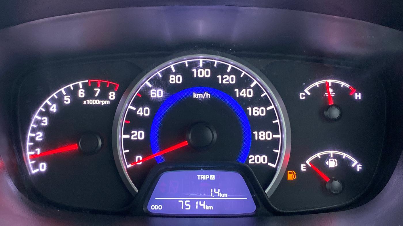 2018 Hyundai Grand i10 MAGNA 1.2 KAPPA VTVT, Petrol, Manual, 7,514 km, Odometer Image