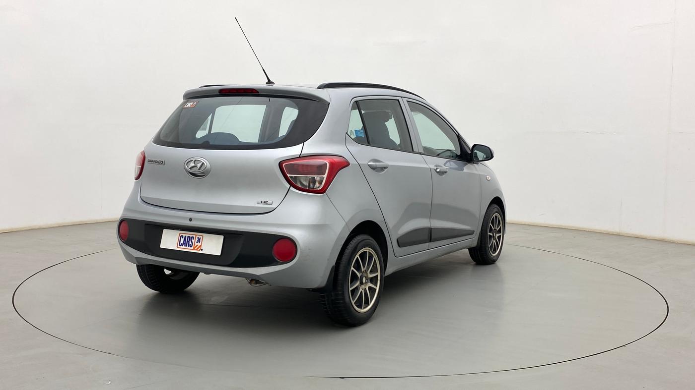 2018 Hyundai Grand i10 MAGNA 1.2 KAPPA VTVT, Petrol, Manual, 7,514 km, Right Back Diagonal