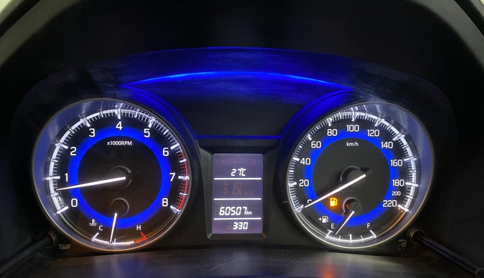 2018 Maruti Baleno DELTA PETROL 1.2, Petrol, Manual, 60,496 km, Odometer Image