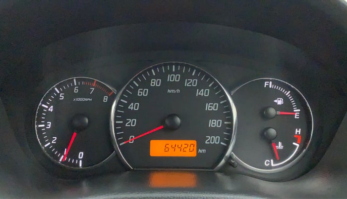 2011 Maruti Swift Dzire VXI, Petrol, Manual, 64,420 km, Odometer Image