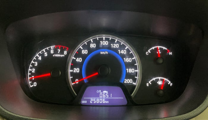 2017 Hyundai Grand i10 SPORTZ 1.2 KAPPA VTVT, Petrol, Manual, 25,753 km, Odometer Image