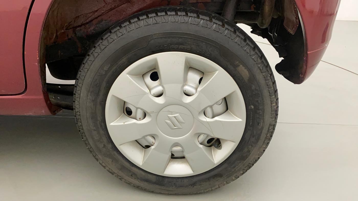 2012 Maruti Wagon R 1.0 LXI, Petrol, Manual, 44,630 km, Left Rear Wheel