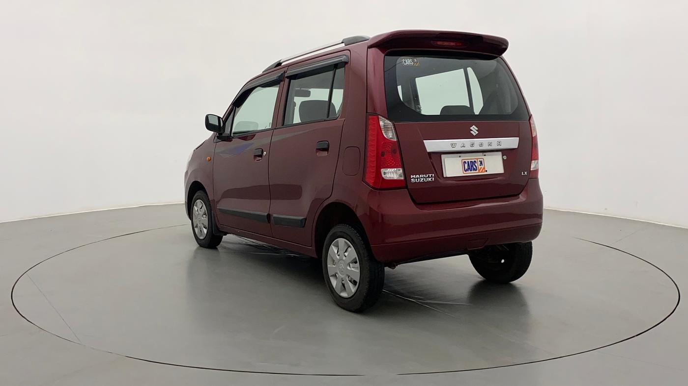 2012 Maruti Wagon R 1.0 LXI, Petrol, Manual, 44,630 km, Left Back Diagonal