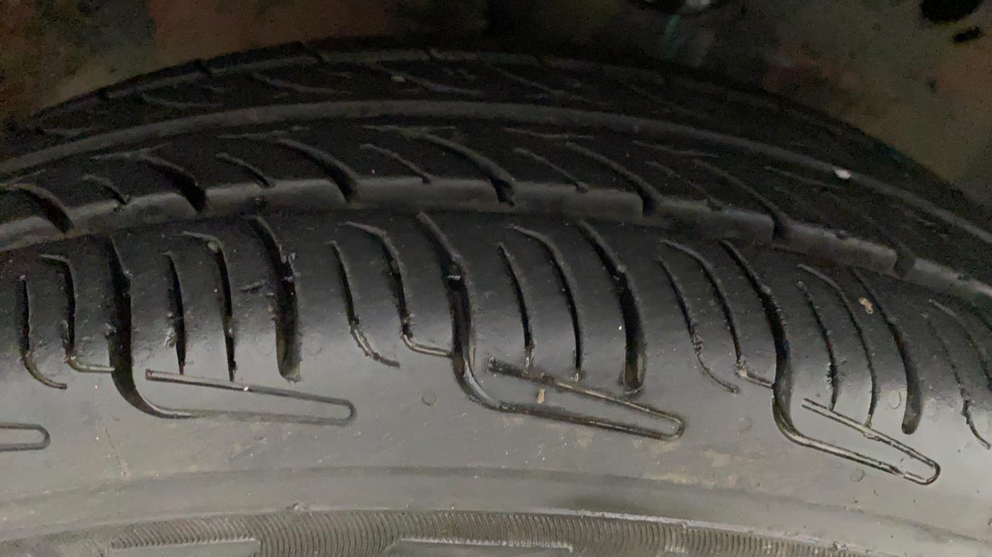 2012 Maruti Wagon R 1.0 LXI, Petrol, Manual, 44,630 km, Left Front Tyre Tread
