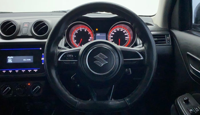 2021 Maruti Swift VXI, Petrol, Manual, 19,651 km, Steering Wheel Close Up