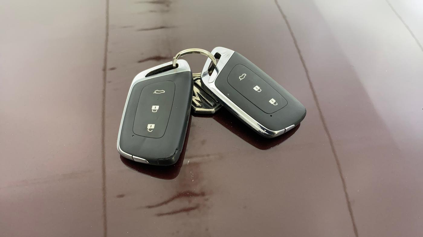 2022 MG HECTOR SHARP 1.5 PETROL CVT, Petrol, Automatic, 39,519 km, Key Close Up