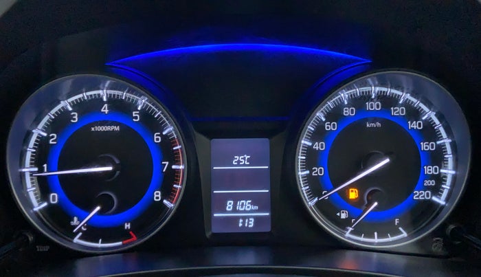 2017 Maruti Baleno DELTA 1.2 K12, Petrol, Manual, 8,289 km, Odometer Image