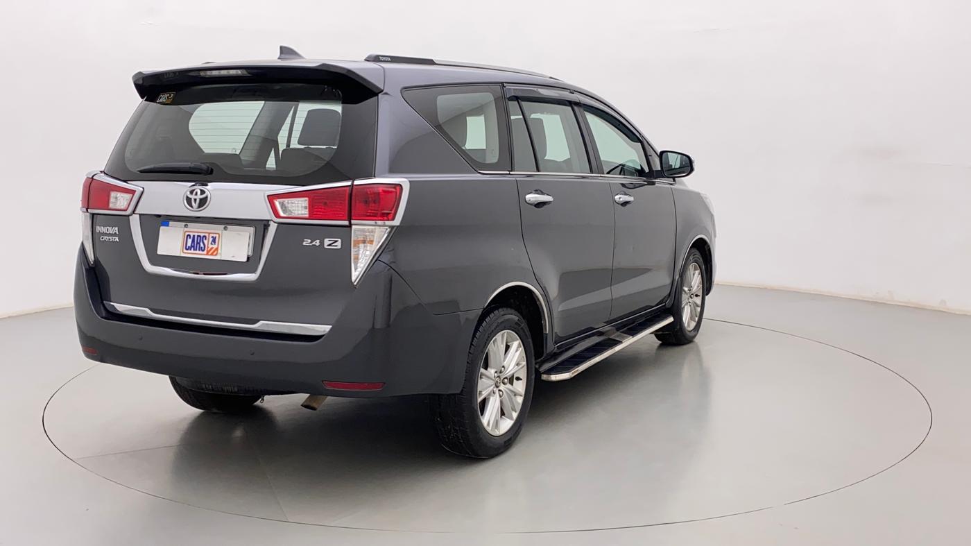 2016 Toyota Innova Crysta 2.4 ZX 7 STR, Diesel, Manual, 35,807 km, Right Back Diagonal
