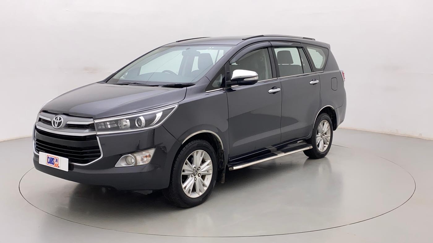 2016 Toyota Innova Crysta 2.4 ZX 7 STR, Diesel, Manual, 35,807 km, Left Front Diagonal