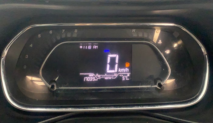 2023 Tata NEXON XZ PLUS PETROL, Petrol, Manual, 17,001 km, Odometer Image