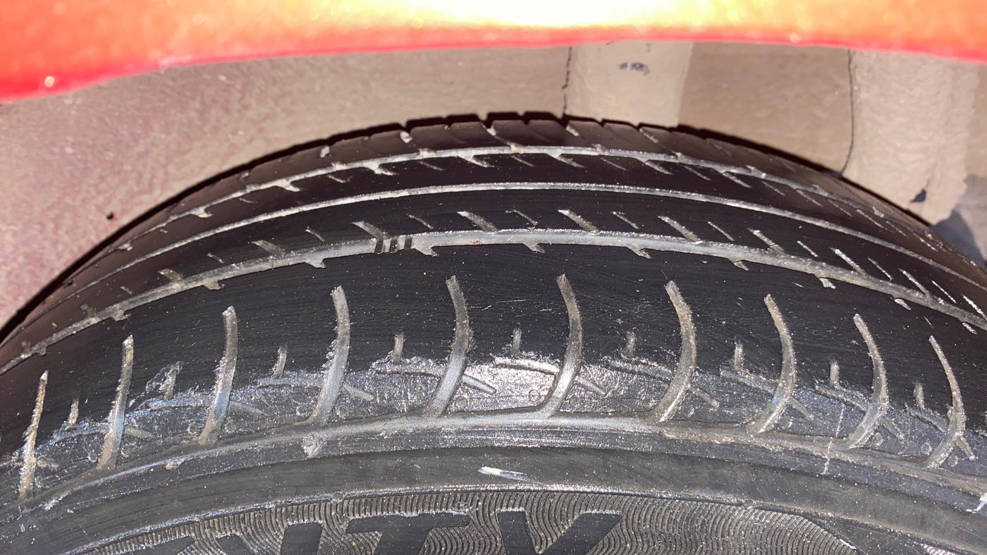 2017 Maruti Celerio VXI, Petrol, Manual, 51,831 km, Left Rear Tyre Tread