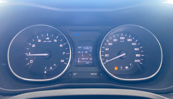2018 Tata NEXON XZ PLUS PETROL, Petrol, Manual, 43,784 km, Odometer Image