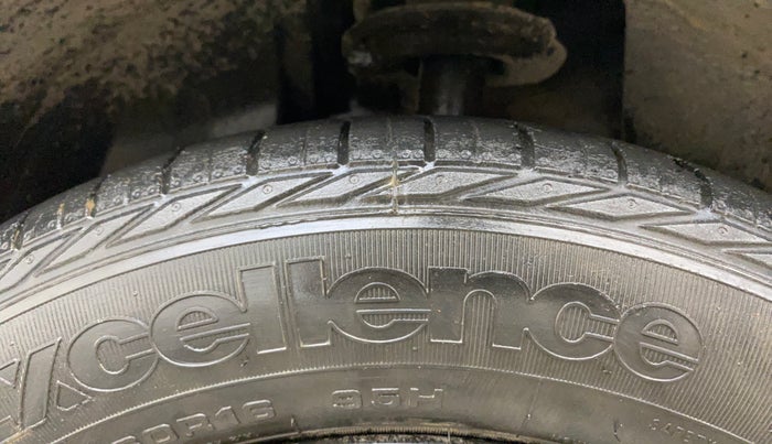 2022 Tata NEXON XZ PLUS PETROL KAZIRANGA, Petrol, Manual, 51,223 km, Left Front Tyre Tread