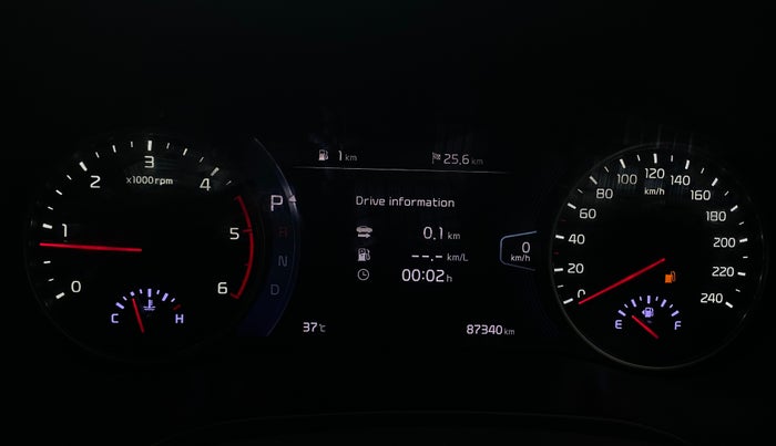 2022 KIA SELTOS GTX PLUS 1.5 DIESEL AT, Diesel, Automatic, 87,335 km, Odometer Image