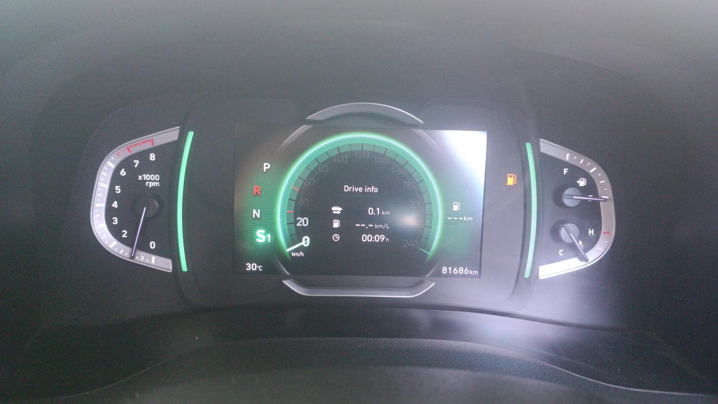 2020 Hyundai Creta SX (O) 1.4 TURBO DCT, Petrol, Automatic, 81,686 km, Odometer Image