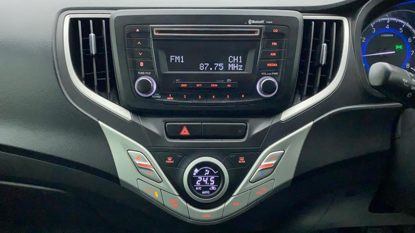 2016 Maruti Baleno ZETA PETROL 1.2, Petrol, Manual, 73,582 km, Air Conditioner