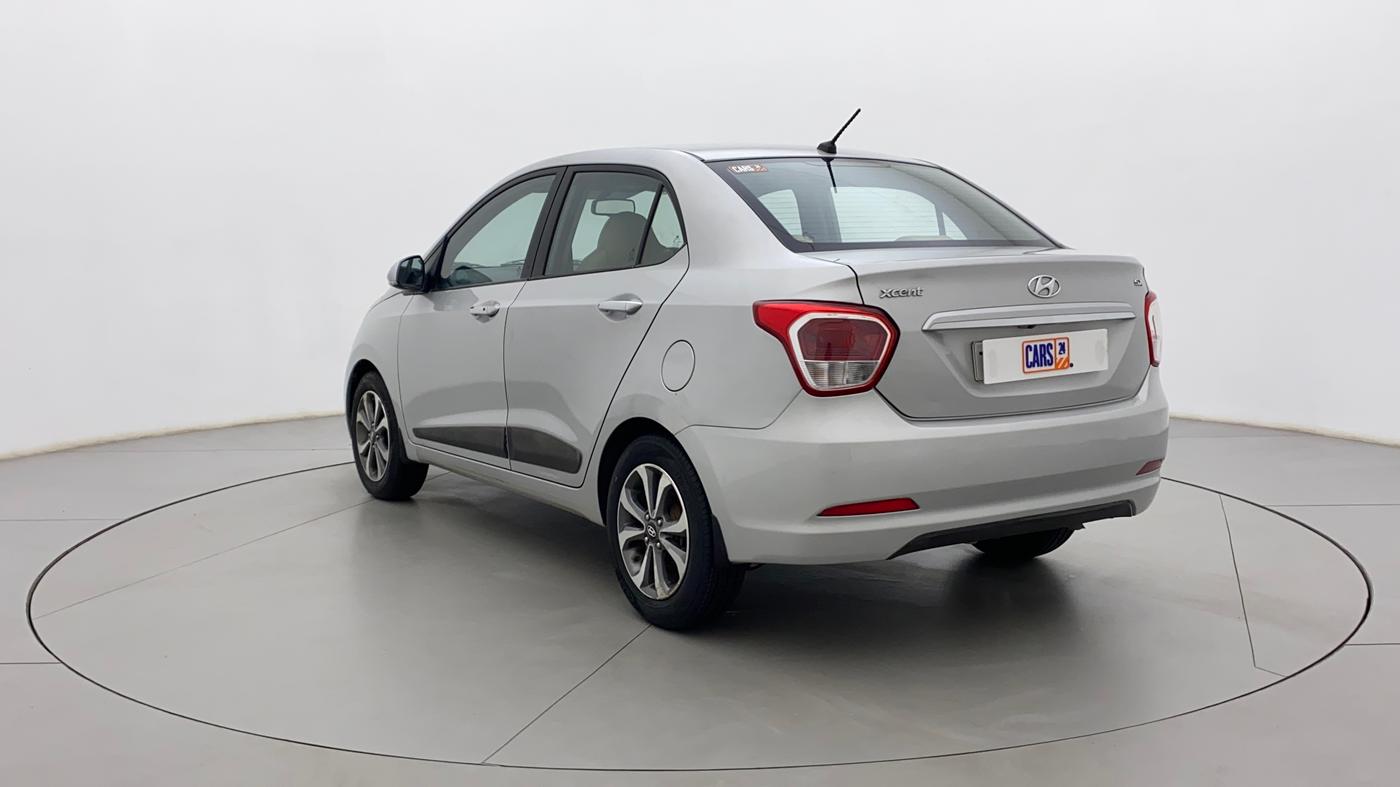 2015 Hyundai Xcent SX AT 1.2 (O), Petrol, Automatic, 67,502 km, Left Back Diagonal