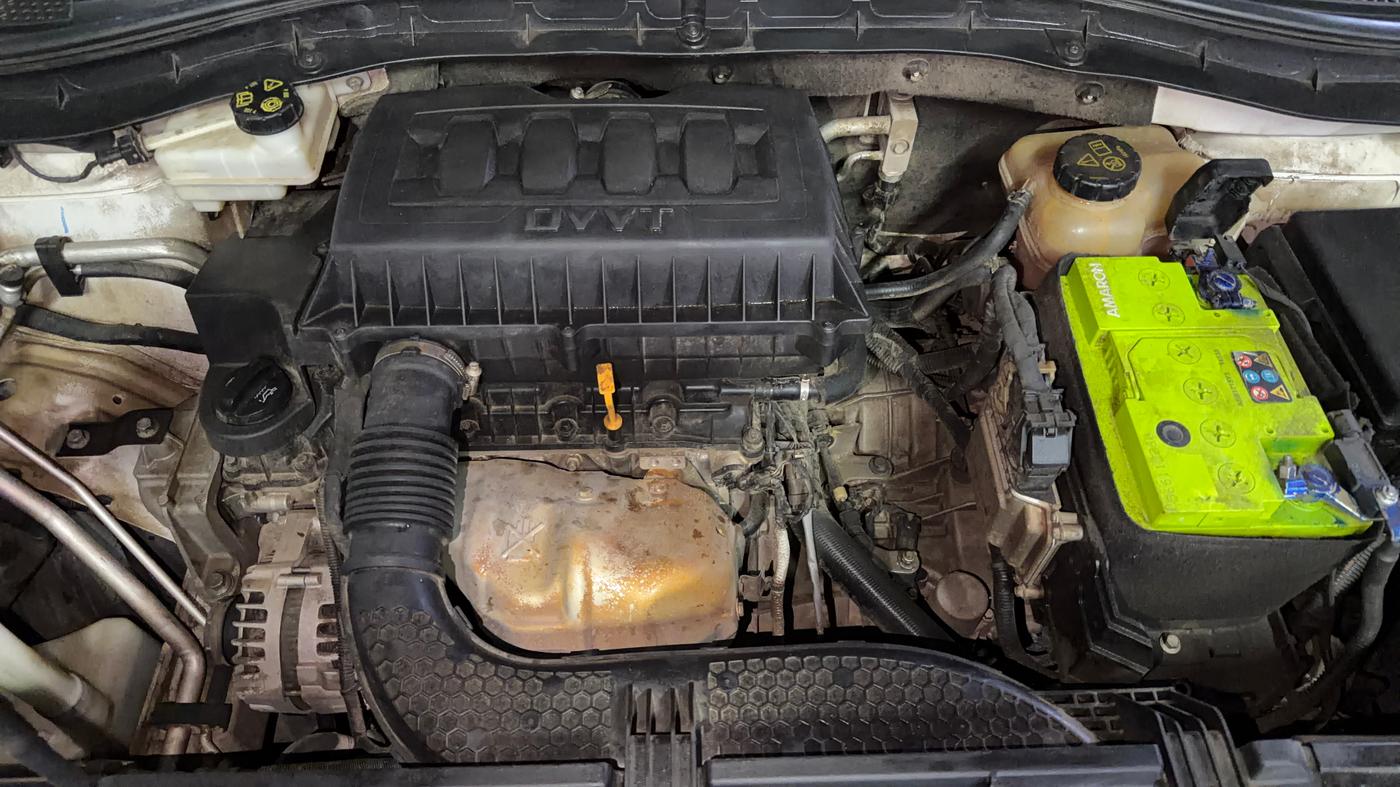 2022 MG ASTOR SMART 1.5 CVT, Petrol, Automatic, 61,062 km, Engine View