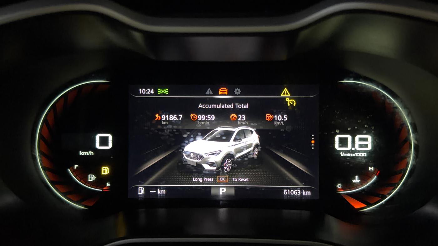 2022 MG ASTOR SMART 1.5 CVT, Petrol, Automatic, 61,062 km, Odometer Image