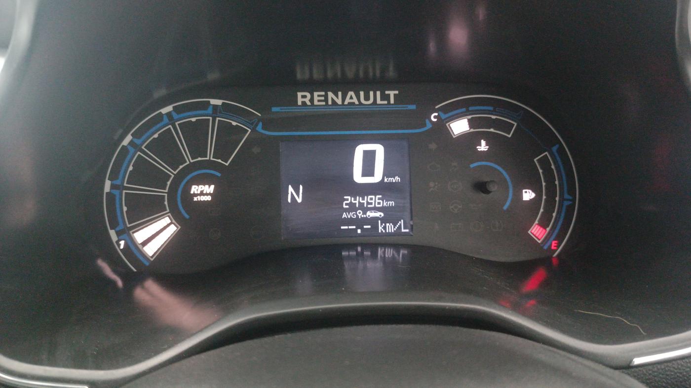 2020 Renault TRIBER RXZ AMT, Petrol, Automatic, 24,496 km, Odometer Image