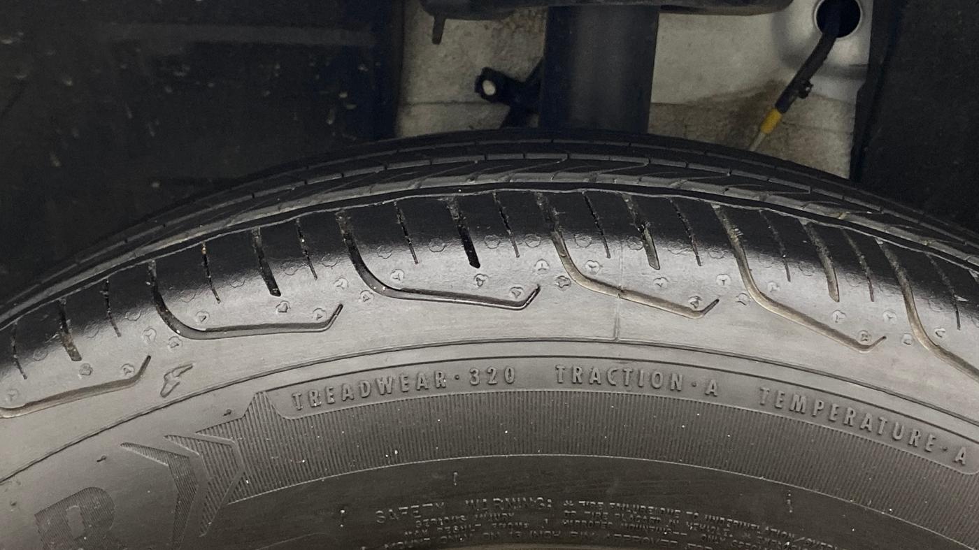 2025 Tata PUNCH Creative Plus, Petrol, Manual, 7,358 km, Left Front Tyre Tread
