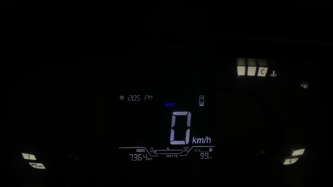 2025 Tata PUNCH Creative Plus, Petrol, Manual, 7,358 km, Odometer Image