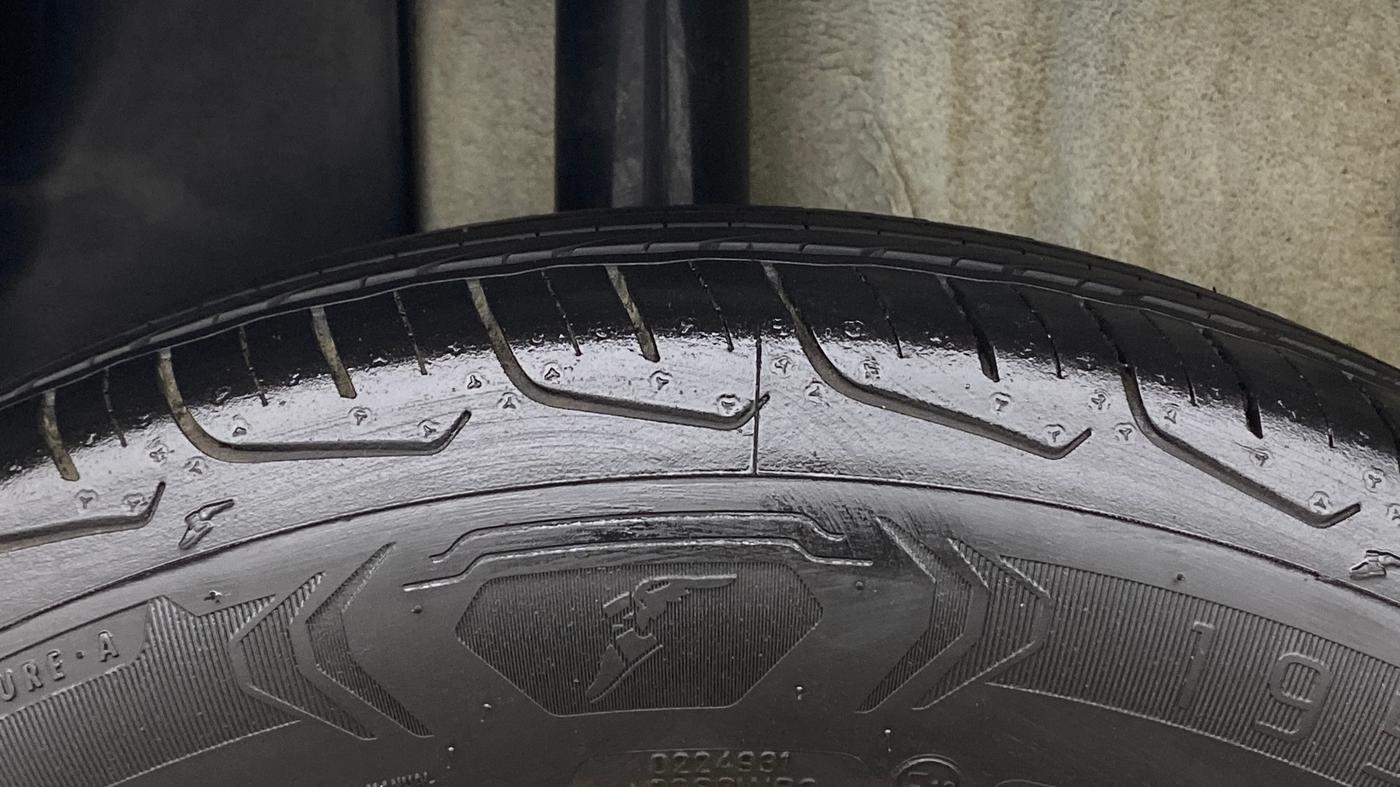2025 Tata PUNCH Creative Plus, Petrol, Manual, 7,358 km, Right Rear Tyre Tread