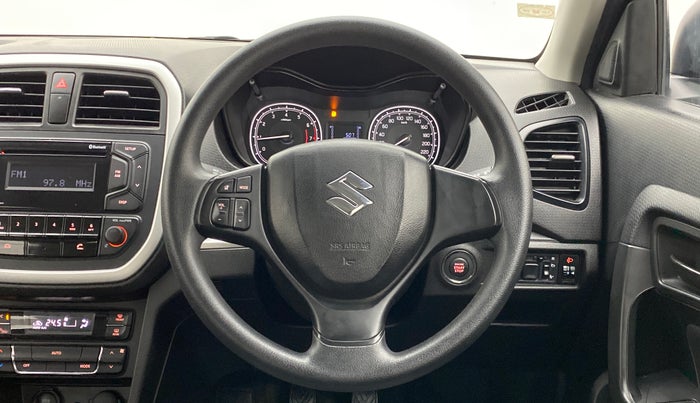 2021 Maruti Vitara Brezza VXI, Petrol, Manual, 11,958 km, Steering Wheel Close Up