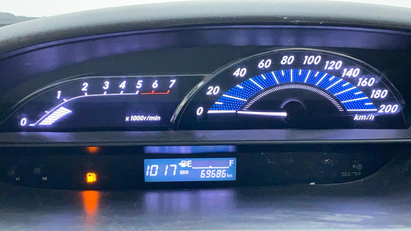 2016 Toyota Etios VX D, Diesel, Manual, 69,750 km, Odometer Image