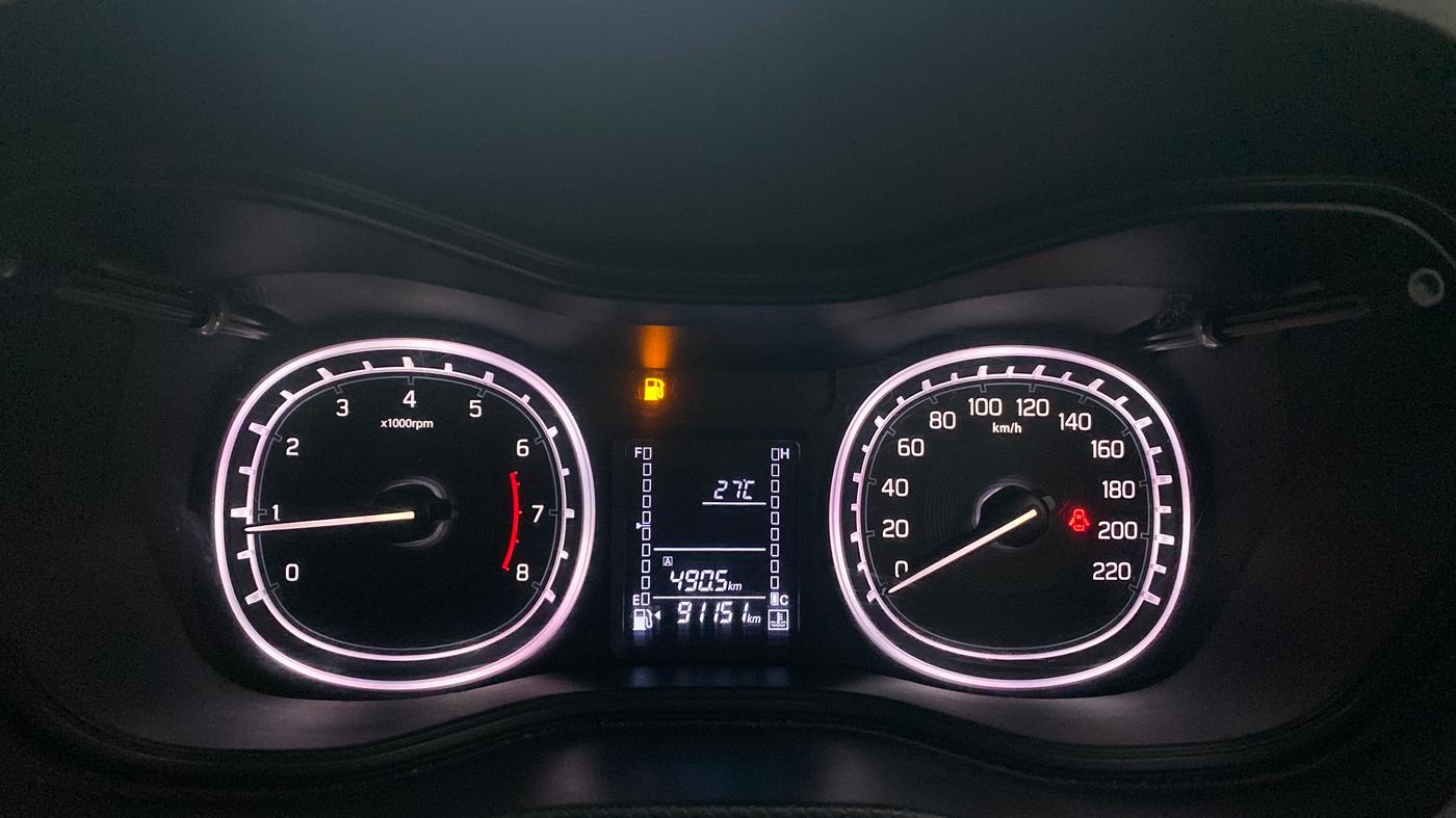 2021 Maruti Vitara Brezza ZXI PLUS, Petrol, Manual, 91,151 km, Odometer Image