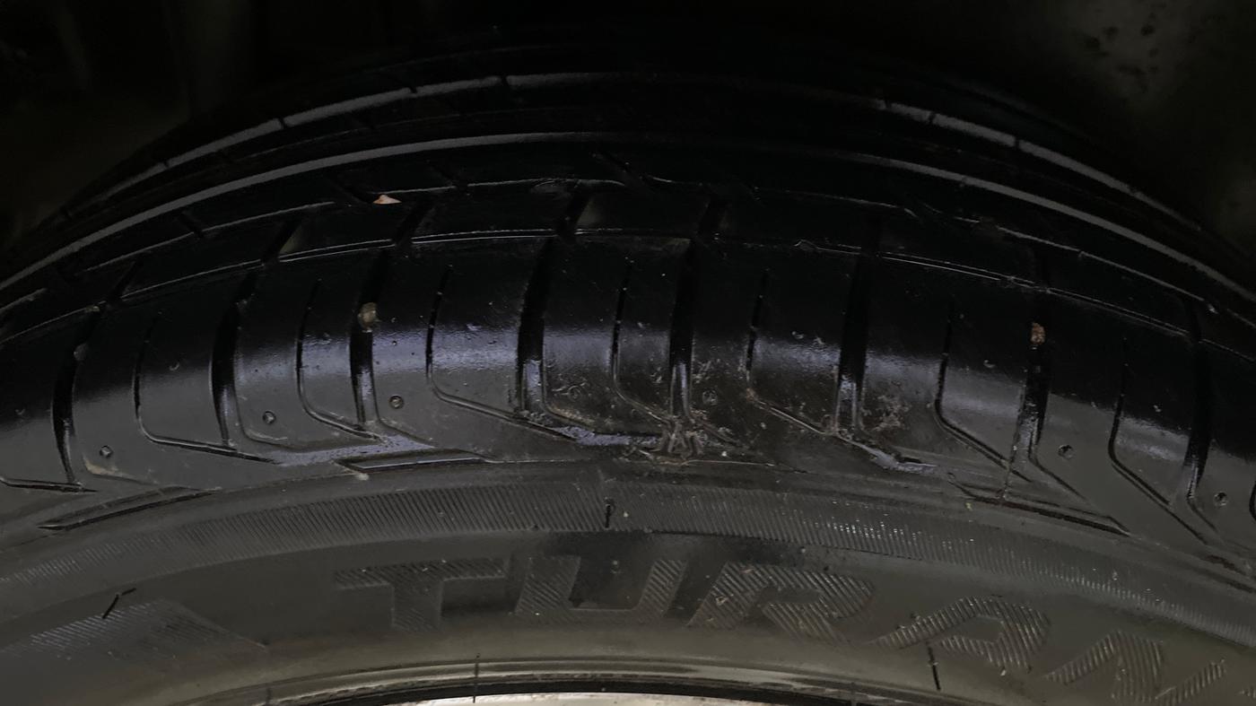 2021 Maruti Vitara Brezza ZXI PLUS, Petrol, Manual, 91,151 km, Right Rear Tyre Tread
