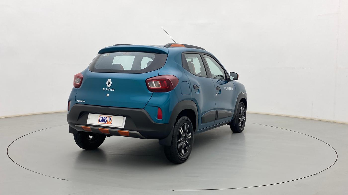 2022 Renault Kwid CLIMBER AMT 1.0, Petrol, Automatic, 5,514 km, Right Back Diagonal