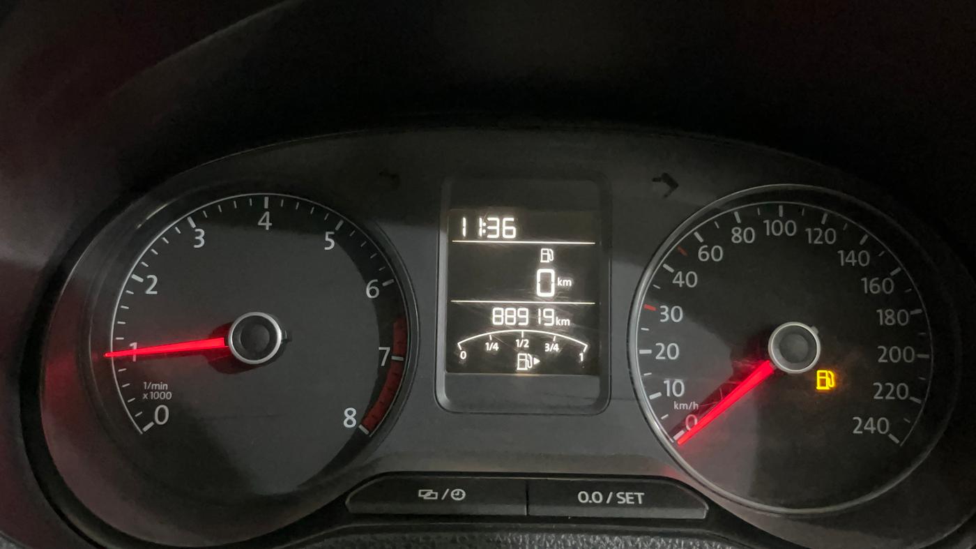 2018 Volkswagen Polo COMFORTLINE 1.0L MPI, Petrol, Manual, 88,802 km, Odometer Image