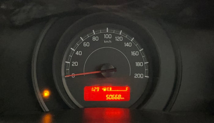 2021 Maruti Swift LXI, Petrol, Manual, 50,655 km, Odometer Image